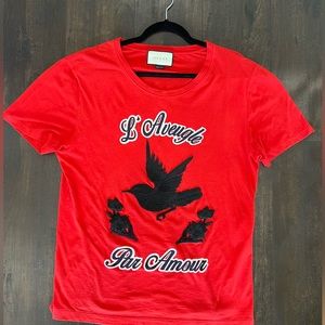 Gucci L'Aveugle Par Amour Graphic Print
T-Shirt